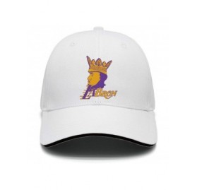 Skullies & Beanies Purple-LABRON-Creative-Word-Logo Printing Womens Mens Hip-hop Hat - Labron Crown Head-3 - CJ18NEI7IGR $19.60