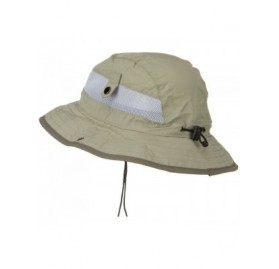 Sun Hats UV 50+ Side Snap Talson Sun Bucket Hat - Khaki - CW122KLDXVL $41.13