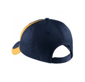 Baseball Caps Men's Dry Zone Nylon Colorblock Cap - Maroon/White - C9114V1PSP3 $10.09