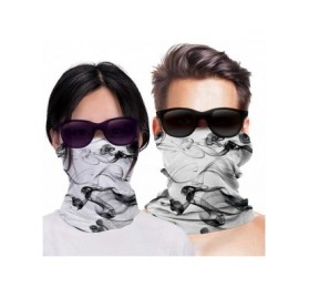 Balaclavas Unisex Multifunction Face Coverings Seamless Bandana Headband Scarf for Outdoor Sun Wind UV Protection - Fog-01 - ...