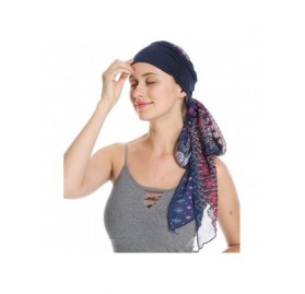Skullies & Beanies Chemo Headwear Caps for Women - Breathable Cancer Hats Head Wraps Patient Gifts - Colored Flags - C618YMCA...