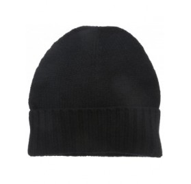Skullies & Beanies Women's Cashmere Slouchy Hat - Black - CM11YWOWK5F $53.43