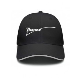 Baseball Caps Ibanez-Guitar-Logo- Mens Womens Washed Baseball Cap Camo Hip Hop Hat - Ibanez Guitar Logo-11 - CU18W3NT6AQ $38.91