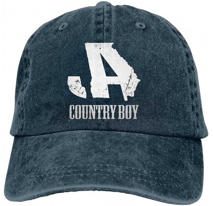 Baseball Caps Jason Aldean Hats Washed Adjustable Cowboy Hat Denim Baseball Caps Unisex - CP18TH2I8E6 $36.15
