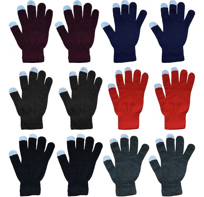 Skullies & Beanies Winter Beanies & Gloves For Men & Women- Warm Thermal Cold Resistant Bulk Packs - 12 Pack Mens Assorted - ...