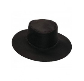 Cowboy Hats Clint Eastwood Fistful of Dollars Leather Cowboy Hat - Black - CP18YEOTES5 $34.76
