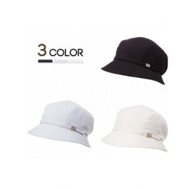 Sun Hats Packable Sun Bucket Hats for Women with String Beach SPF Protection Bonnie Gardening 55-59cm - Beige_89053 - CS18CYT...