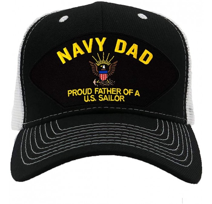 Baseball Caps Navy Dad - Proud Father of a US Sailor Hat/Ballcap Adjustable One Size Fits Most - CS18KR3GQWW $54.46