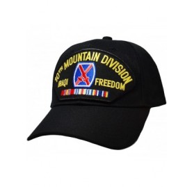 Baseball Caps 10th Mountain Division Iraqi Freedom Cap Black - CQ1283CMDS5 $19.82