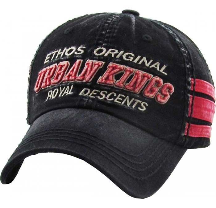Baseball Caps Good Vibes ONLY Cool Vintage Design Dad Hat Baseball Cap Polo Style Adjustable - (1.5) Black Urban Kings - CT18...