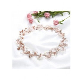 Headbands Wedding Hair Vine Long Bridal Headband Hair Accessories for Bride and Bridesmaid (100cm / 39.3inches) (Rose gold) -...