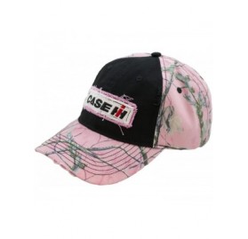 Baseball Caps Ladies Pink Camo & Black Cap - Officially Licensed - C018I6W76AQ $14.55