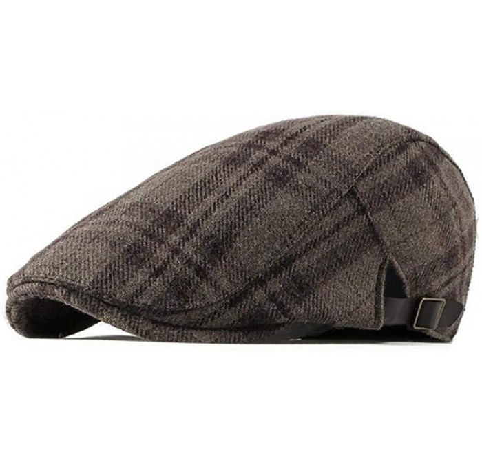 Newsboy Caps Men's Cotton Flat Ivy Gatsby Newsboy Driving Hat Cap - New Style-l - CV18M0CZDAK $16.02