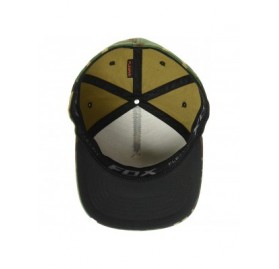 Baseball Caps Men's Furnace Flexfit Hat - Green Camo - CX18O9ZSTQ2 $27.87