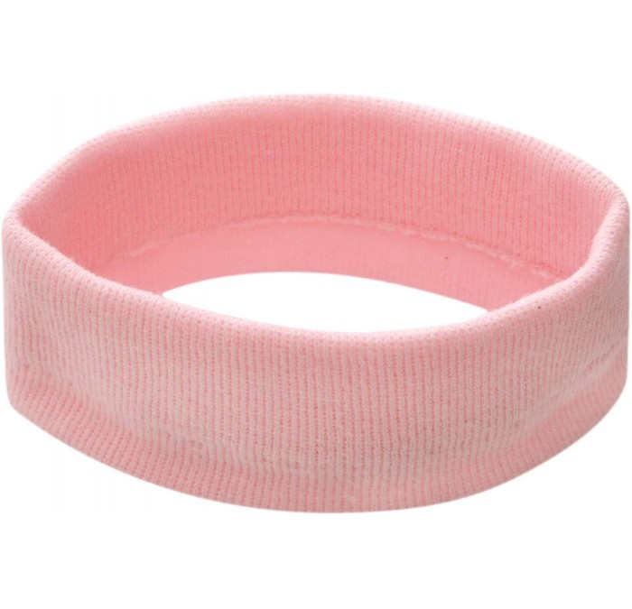 Headbands USA Made Stretch Headband - Light Pink - CR1885X4SRG $51.03