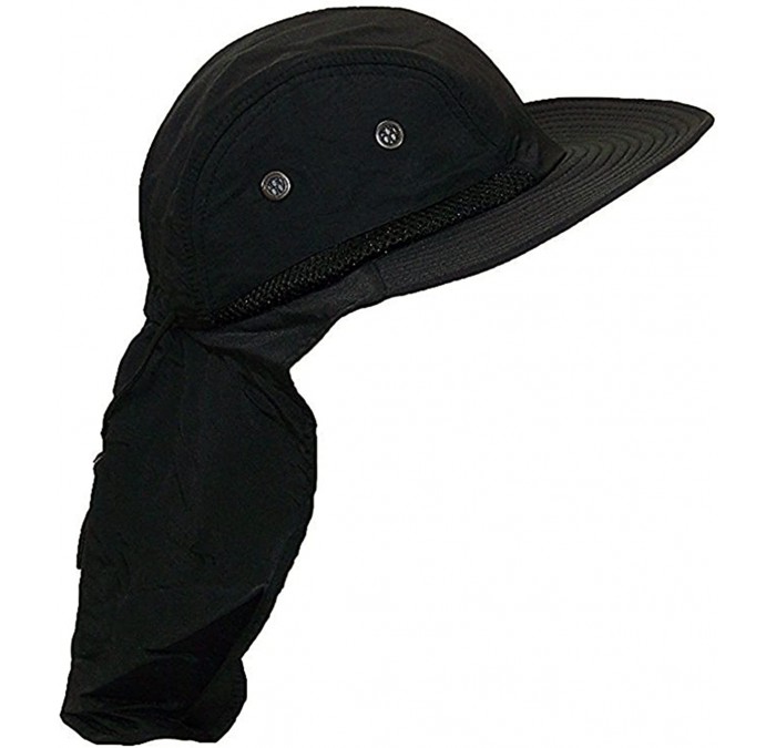 Sun Hats Sun Hat Headwear Extreme Condition - UPF 45+ - Black - CO184X8WDAC $22.50
