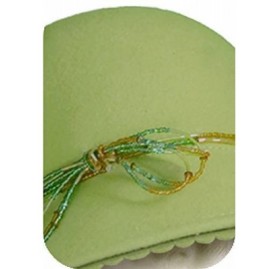 Sun Hats Soft-As-Cashmere Felt Bell Cloche Hat - 47800 - Kiwi Green - CR118CQDHT7 $47.37