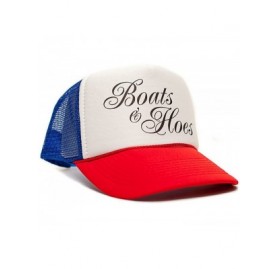 Baseball Caps Movie Cap Hat Unisex Adult Trucker Multi - Royal/Red - CZ12IMNLAXD $13.32