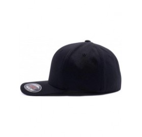 Baseball Caps Custom Embroidered Firefighter Hats. 6477- 6277 Flexfit Baseball caps - Black - CJ18CRNR432 $26.59