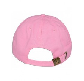 Baseball Caps Red Rose Embroidered Dad Cap Hat Adjustable Polo Style Unconstructed - Pink - C91892TX3AW $9.50