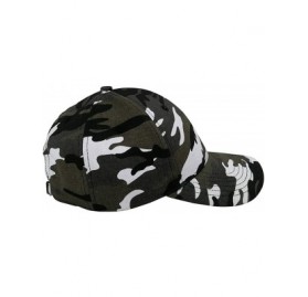 Baseball Caps Satin-Lined Cotton Baseball Cap - Hair Protective Trucker Hat for Women and Men - Camouflage - CA18LS3637I $12.86