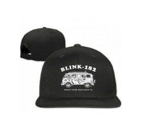 Baseball Caps Men's Boys Classic Baseball Cap Blink 182 Adjustable Snapback Hat - Black - C7192S2CNNL $18.56