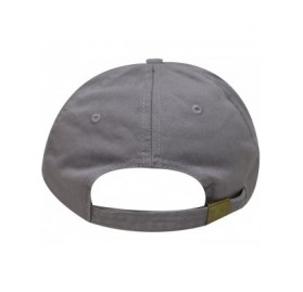 Baseball Caps Sushi Love Cotton Baseball Dad Caps - Light Grey - CL17WXD0SIN $25.52