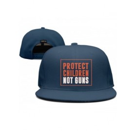 Baseball Caps Protect Kid Not Guns Unisex Plain Caps Summer Hats - Dark-blue - C118CX0KDUT $16.89