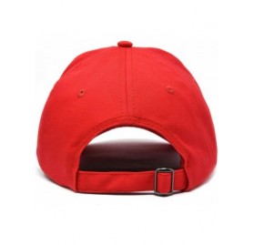 Skullies & Beanies Custom Embroidered Hats Dad Caps Love Stitched Logo Hat - Red - CQ18M7ZCZQN $9.58