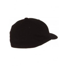 Baseball Caps V-Flexfit Cotton Twill Cap - Black W33S71F - CF118NUOSQX $26.28