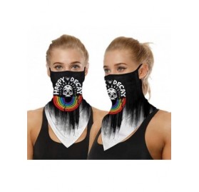 Balaclavas Face Scarf Bandana Ear Loops Face Rave Balaclava Men Women Neck Gaiters for Dust Wind Motorcycle Mask - CQ198SS4WL...