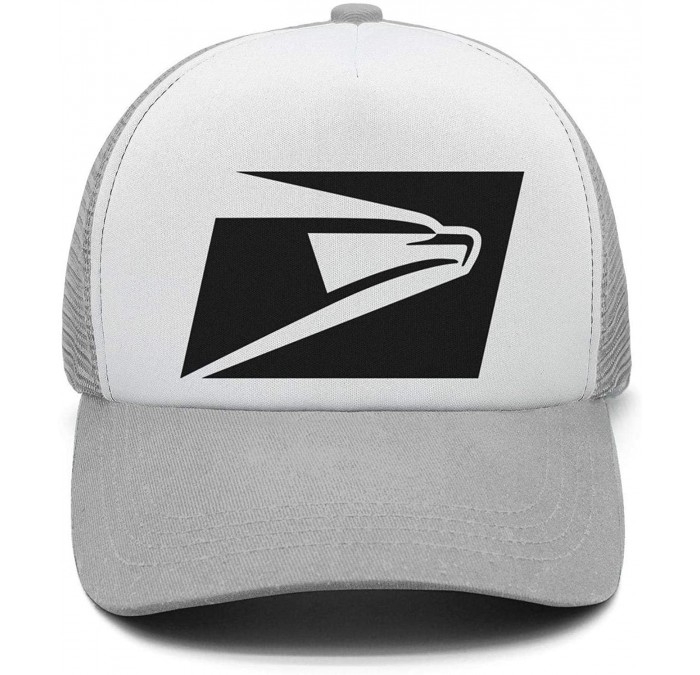 Baseball Caps Mens Womens USPS-United-States-Postal-Service-Logo- Printed Adjustable Dad Hat - Grey - C318NNRTKAO $18.31