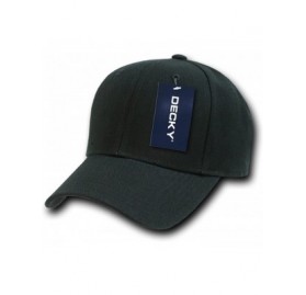 Baseball Caps Fitted Cap - Black - CP118F46BZN $18.23