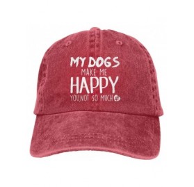 Baseball Caps My Dog Make Me Happy You Not So Much Classic Vintage Jeans Baseball Cap Adjustable Dad Hat for Women and Men - ...