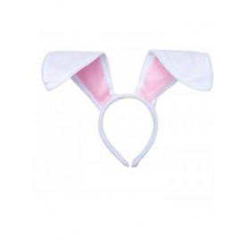 Headbands Easter Rabbit Headband Bunny Ears Headwear Halloween Party Supplies - Black - C812D4QIB5J $8.53