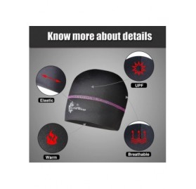 Skullies & Beanies Running Reflective Stretchable Motorcycle - Pink - Women - C418CGK3O35 $13.45