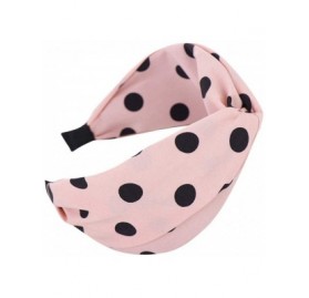 Headbands Knotted Headbands Hairbands Elastic Accessory - Pink - C418WEGM88E $7.53