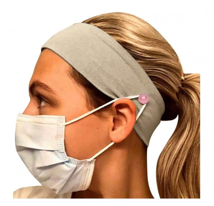 Headbands Headband Protection Protect Multifunctional Friends - Beige - CC198A3NK0U $13.37