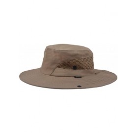 Sun Hats Packable Perfect Fishing Gardening - Beige- Polyester - C317YZA7WCM $10.65