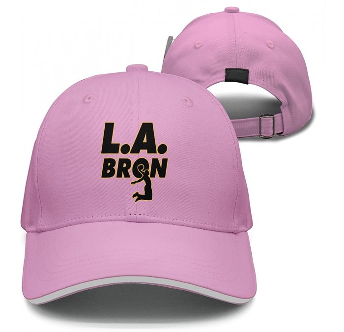 Skullies & Beanies labron-Gold-Crown Mens Womens Breathable Baseball Hats - Black L.a.bron_violent Dunk-1 - CY18GL32LYN $37.87