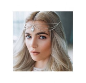 Headbands Headbands Wedding Headpiece Accessories with Rhinestone for Women and Girls - CA18EGDQYOD $21.04