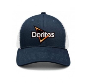 Baseball Caps Men/Women Print Classic Doritos-Corn-Flake-Logo- Outdoor Mesh Trucker Cap - Navy-blue-20 - C618QMEMDK8 $13.80