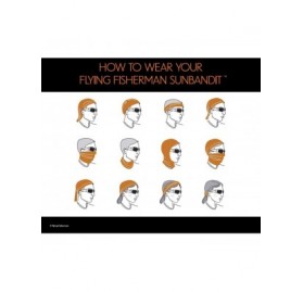 Balaclavas SunBandit Multifunctional Headwear Bandana- UV Protective Face Mask and Neck Gaiter- 12 Ways to Wear - CU125QIR7F3...