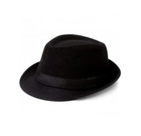 Fedoras 1920s Panama Fedora Hat Cap for Men Gatsby Hat for Men 1920s Mens Gatsby Costume Accessories - Y-black - C118R3YCN4H ...