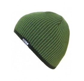 Skullies & Beanies Men's Oversized Stretch Wool Knitted Winter Beanie Hat - Green - CD11K41AUV5 $17.89