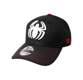 Baseball Caps Spider-Man Stealth Suit Armor New Era 39Thirty Flex Fitted Hat - C518UEN3DW2 $41.62