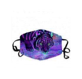 Balaclavas Splendid Tiger Anti Pollution Face Shields Dust Scarf Washable and Reusable Bandanas Headbands Headwear - Black40 ...