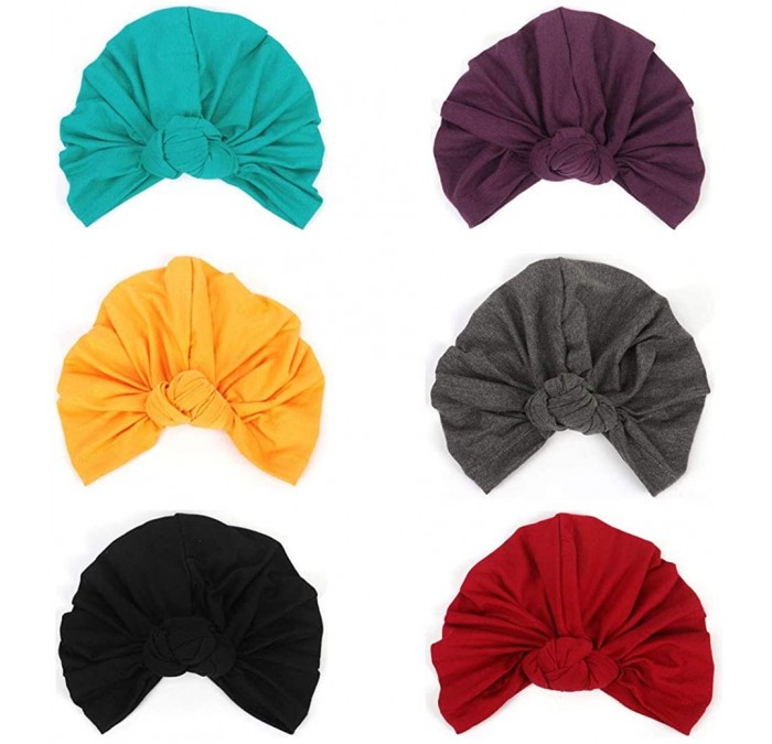Skullies & Beanies Women's Autumn Winter Knotted Hat Wrap Cap India's Hat Turban Headwear - CV18LX3947S $43.64