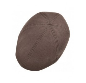 Newsboy Caps Men's Cotton Flat Ivy Gatsby Newsboy Driving Hat Cap - Style3-brown - CU18G6IY8XG $15.37