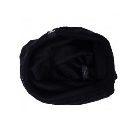 Skullies & Beanies Mens Slouchy Long Oversized Beanie Knit Cap for Summer Winter B08 - B101-black - CY196EOE78N $13.85